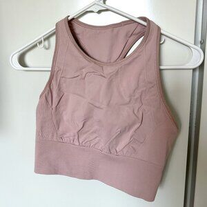 Lululemon Ebb to Train Bra in Porcelain Pink, size 8